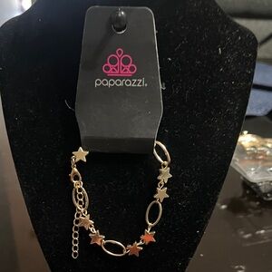 Paparazzi Gold Starry Bracelet